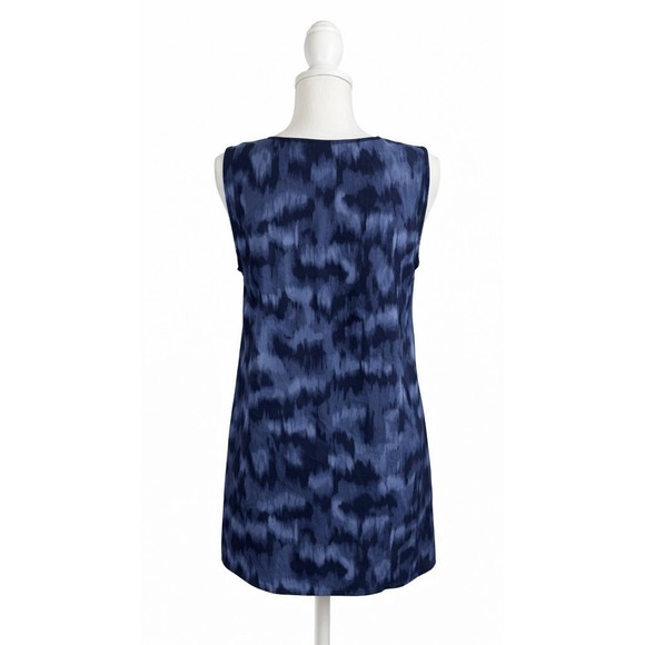 BCBG MAXAZRIA Women's Blue Mini Sleeveless Dress Size Medium - Picture 4 of 6